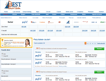 Tablet Screenshot of export.besttourism.ro